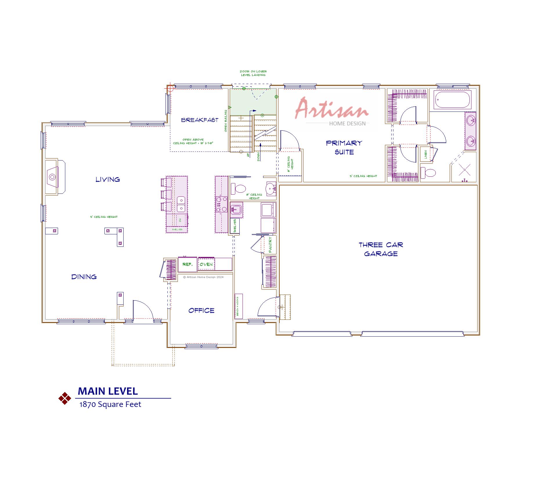 Main Level Plan