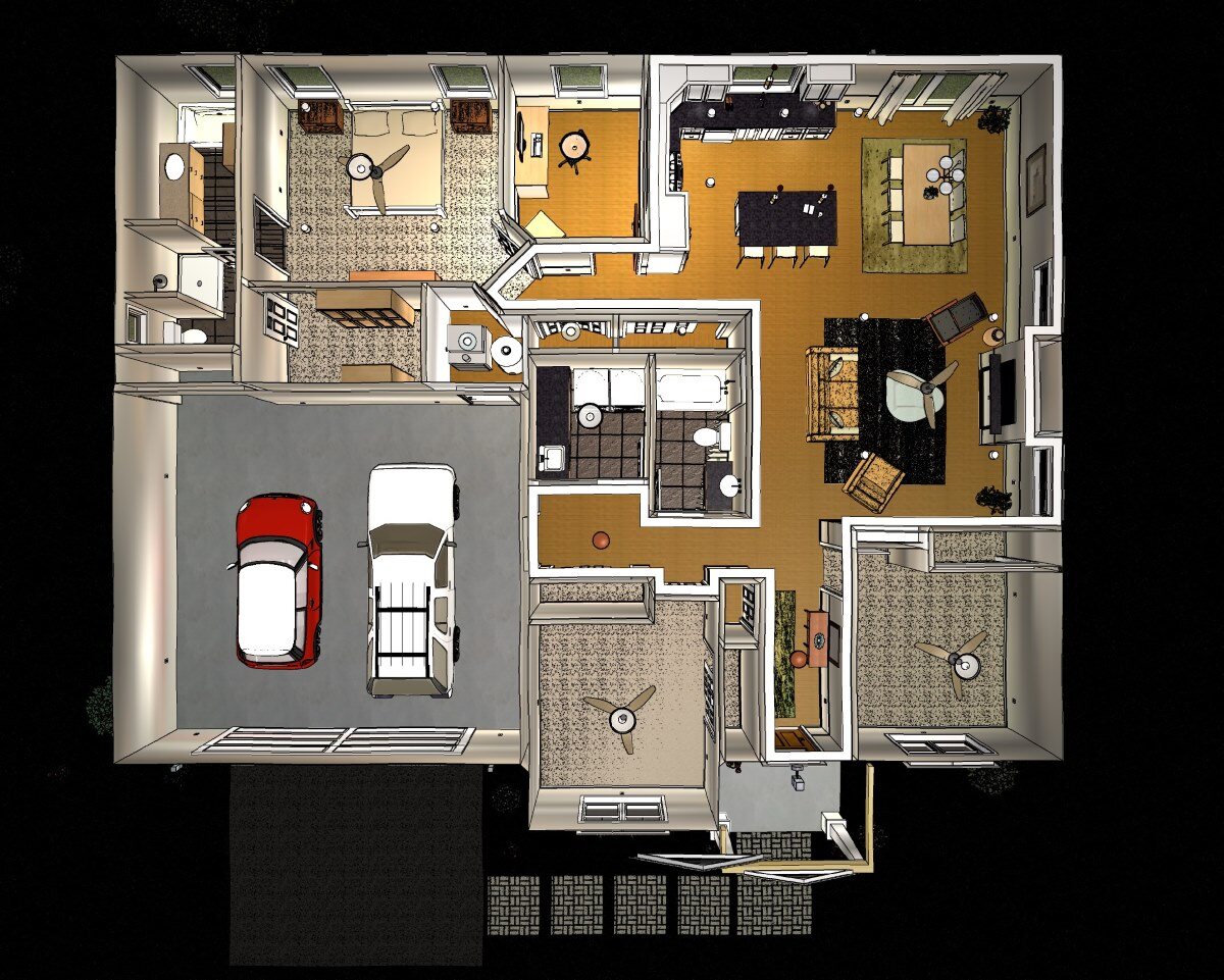 3D Floor Plan