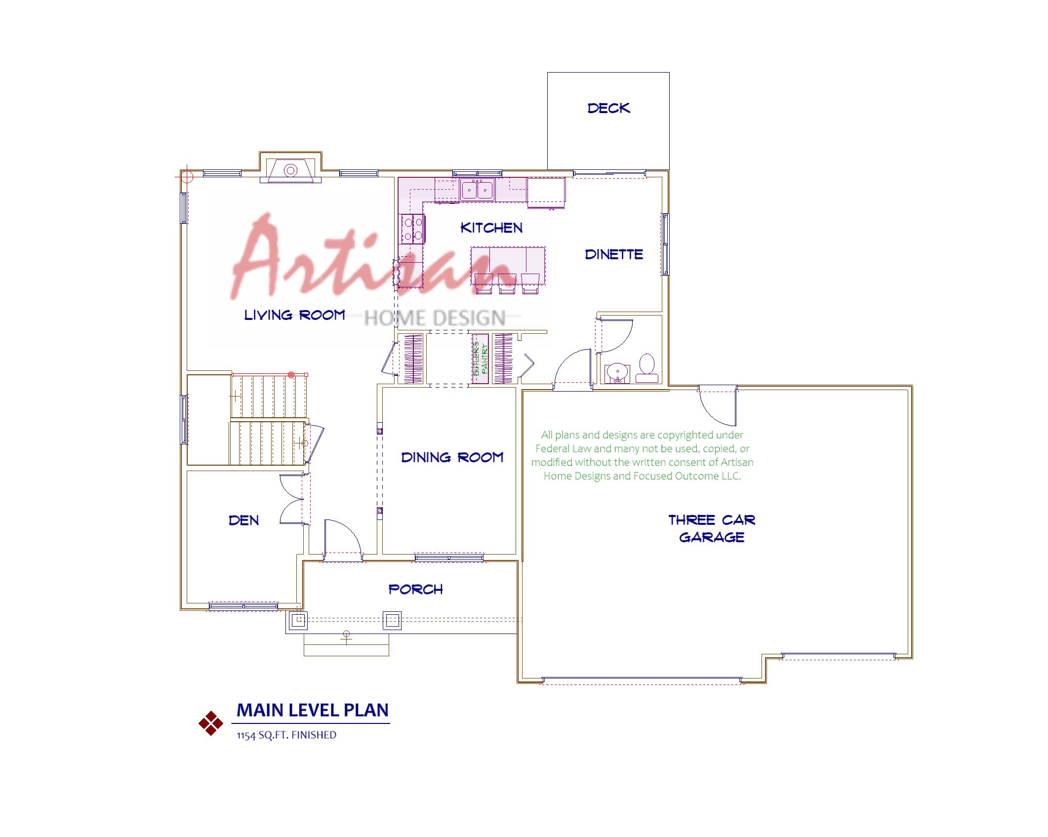 Craftsman-Main Level