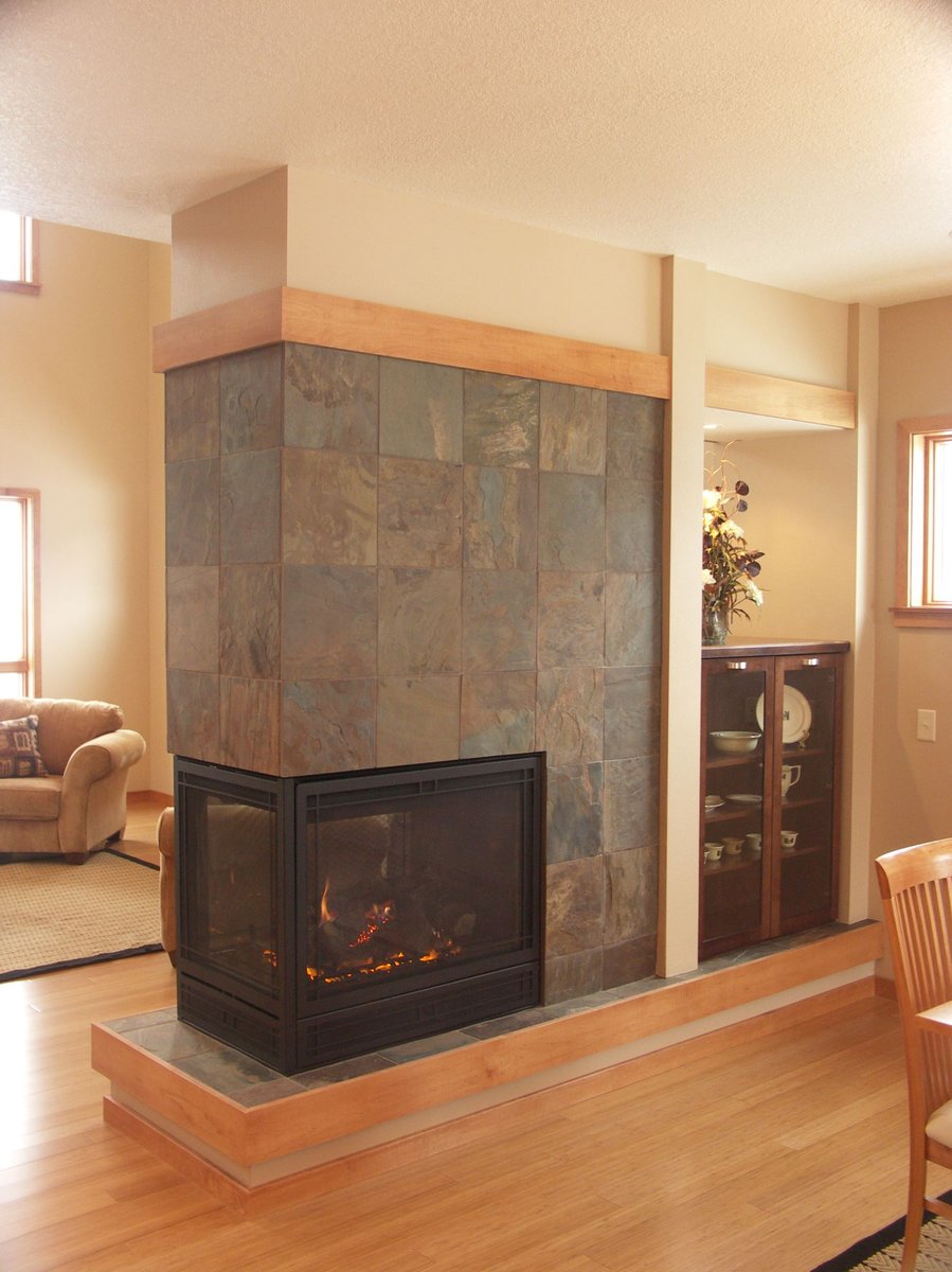 3-Sided Fireplace