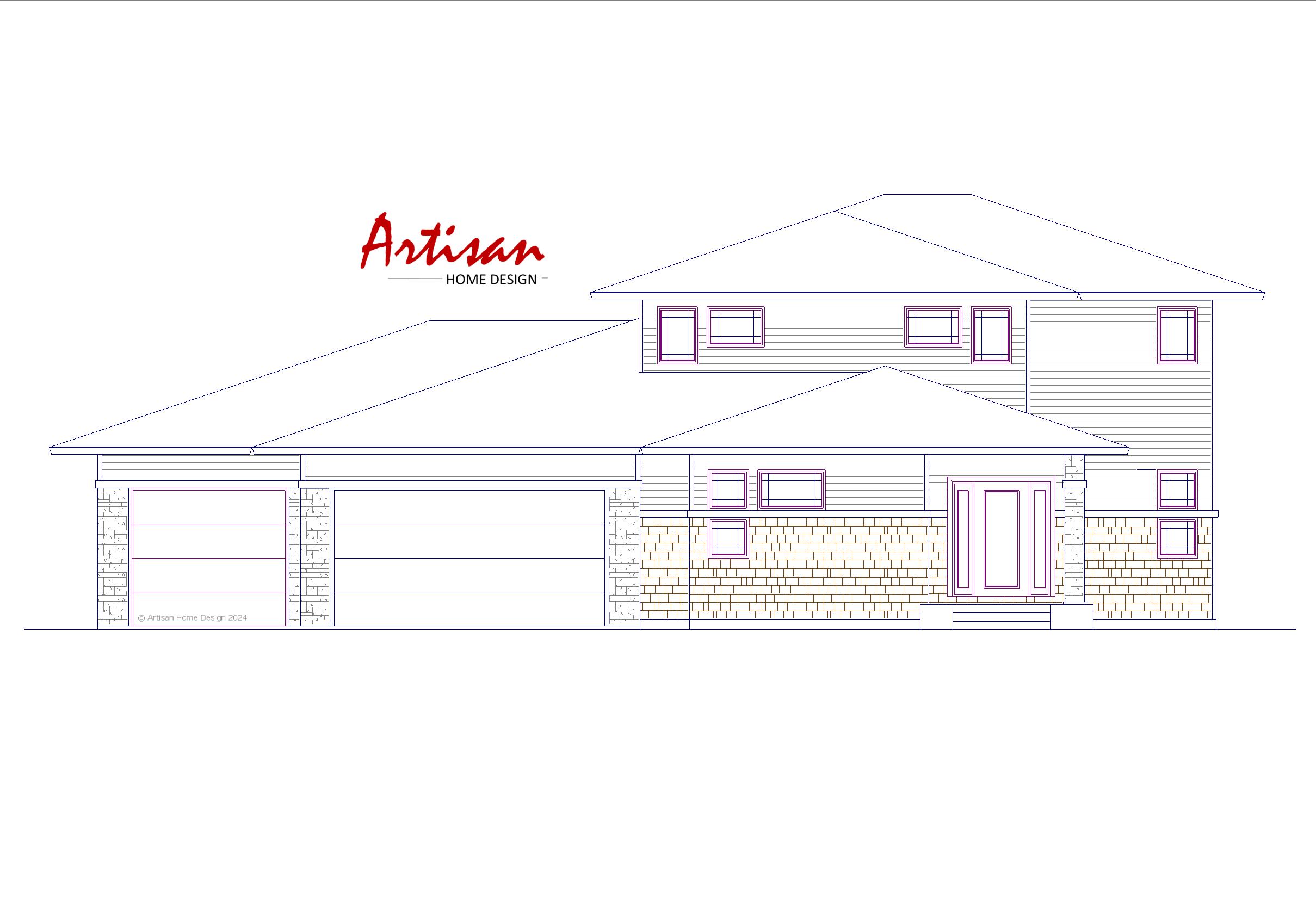 Prairie Front Elevation